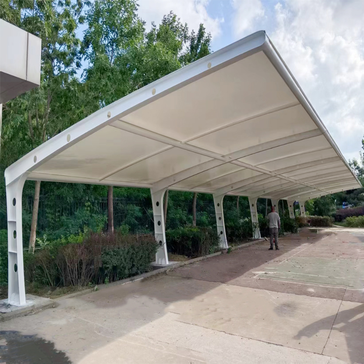 邢臺膜結構車棚施工前準備工作